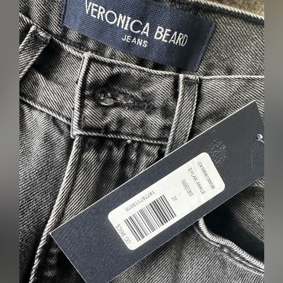 VB Dylan Rhinestone-Stripe Straight-Leg Jean - Picture 9 of 9